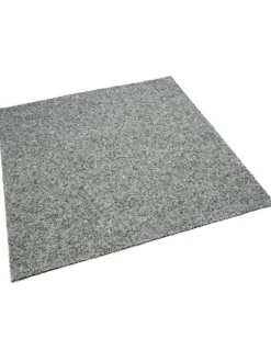 Fina Teppichbodenfliese, Silber 70