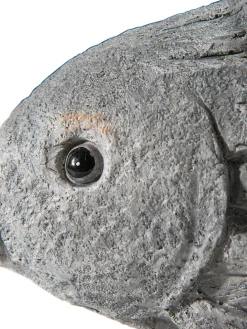 Fisch Willi Figur, Grau
