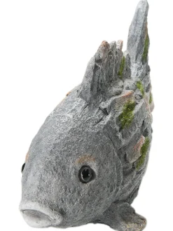 Fisch Willi Figur, Grau
