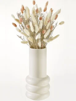 Flowerbouquet Trockenblume, Beige/Rosa