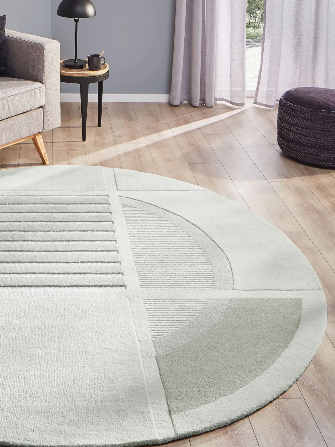 Formello Moderner Teppich, Grey