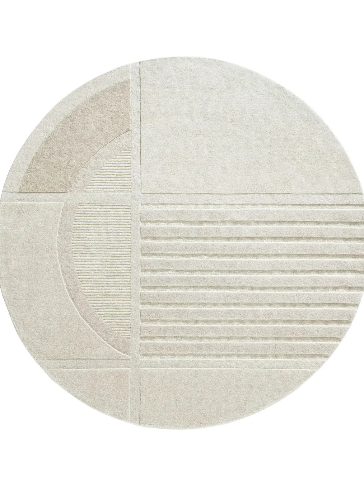 Formello Moderner Teppich, Sand