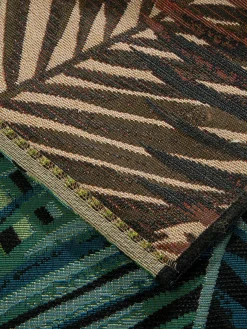 Galapagos Outdoor-Teppich, Leaf Black