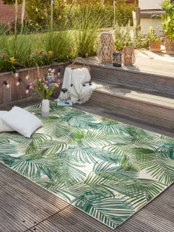 Galapagos Outdoor-Teppich, Leaf Ivory