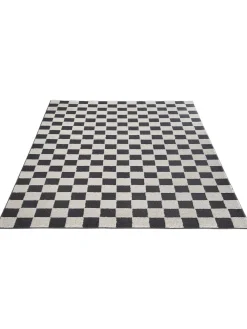 Gitana Moderner Teppich, Schwarz/Weiss