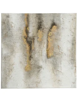 Graue Fantasie Leinwand-handgemalt, Beige