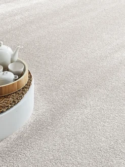 Green Line Velours-Teppichboden, Whitesmoke 871
