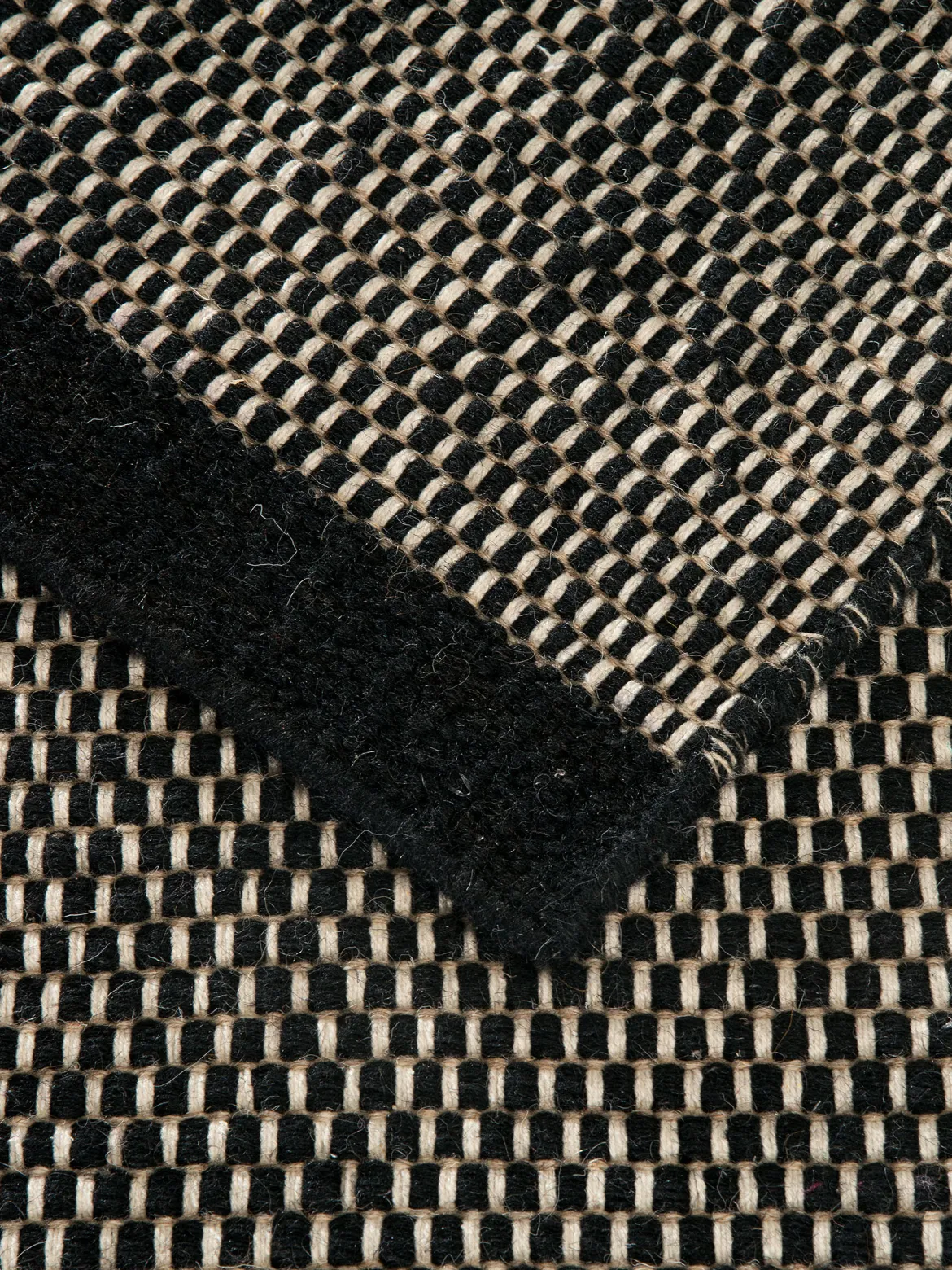 Haderup Woll-Teppich, Black