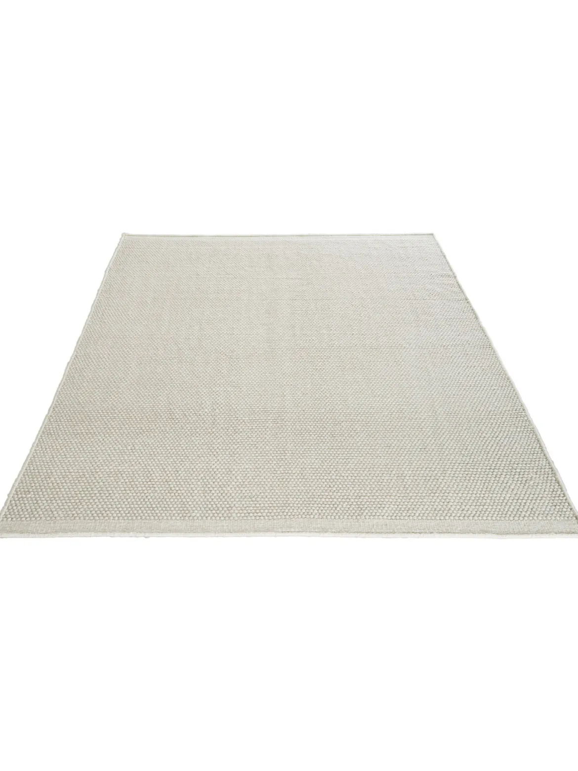 Haderup Woll-Teppich, White