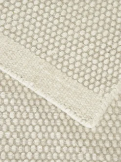 Haderup Woll-Teppich, White
