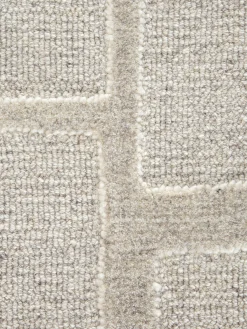 Hallund Moderner Teppich, Stone Grey