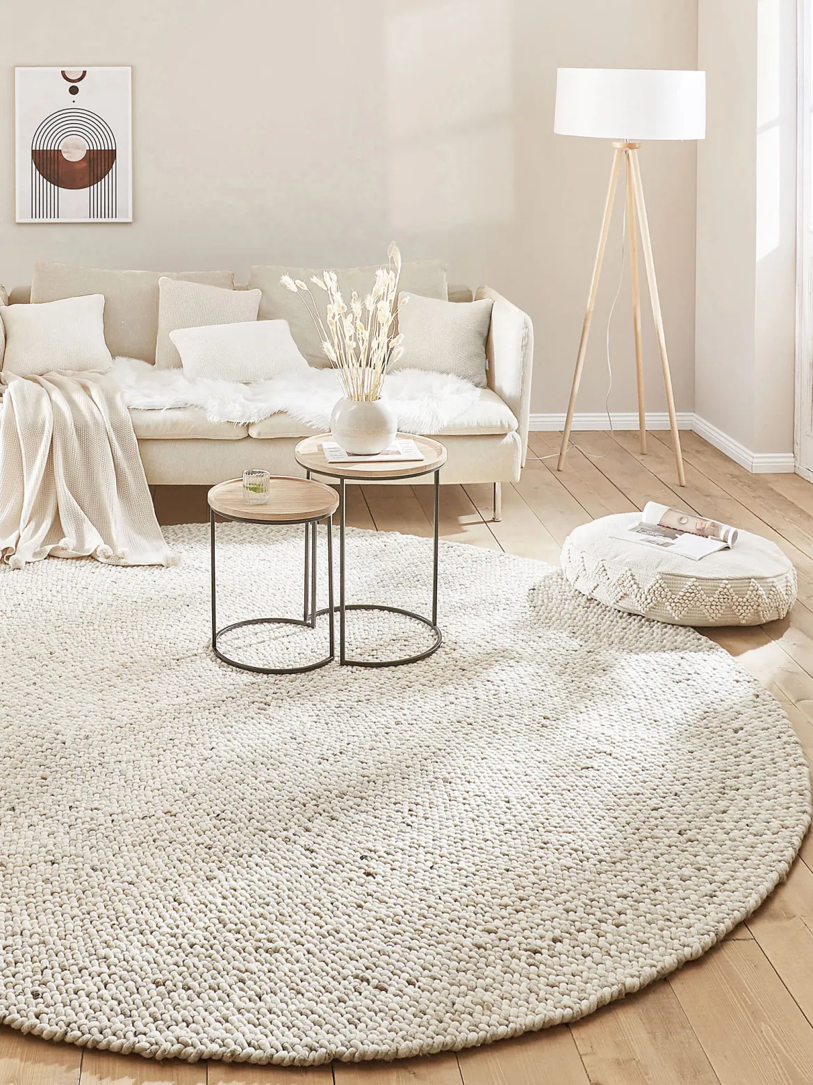 Harpsund Woll-Teppich, Sand