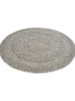 Hedby Woll-Teppich, Grey Natural