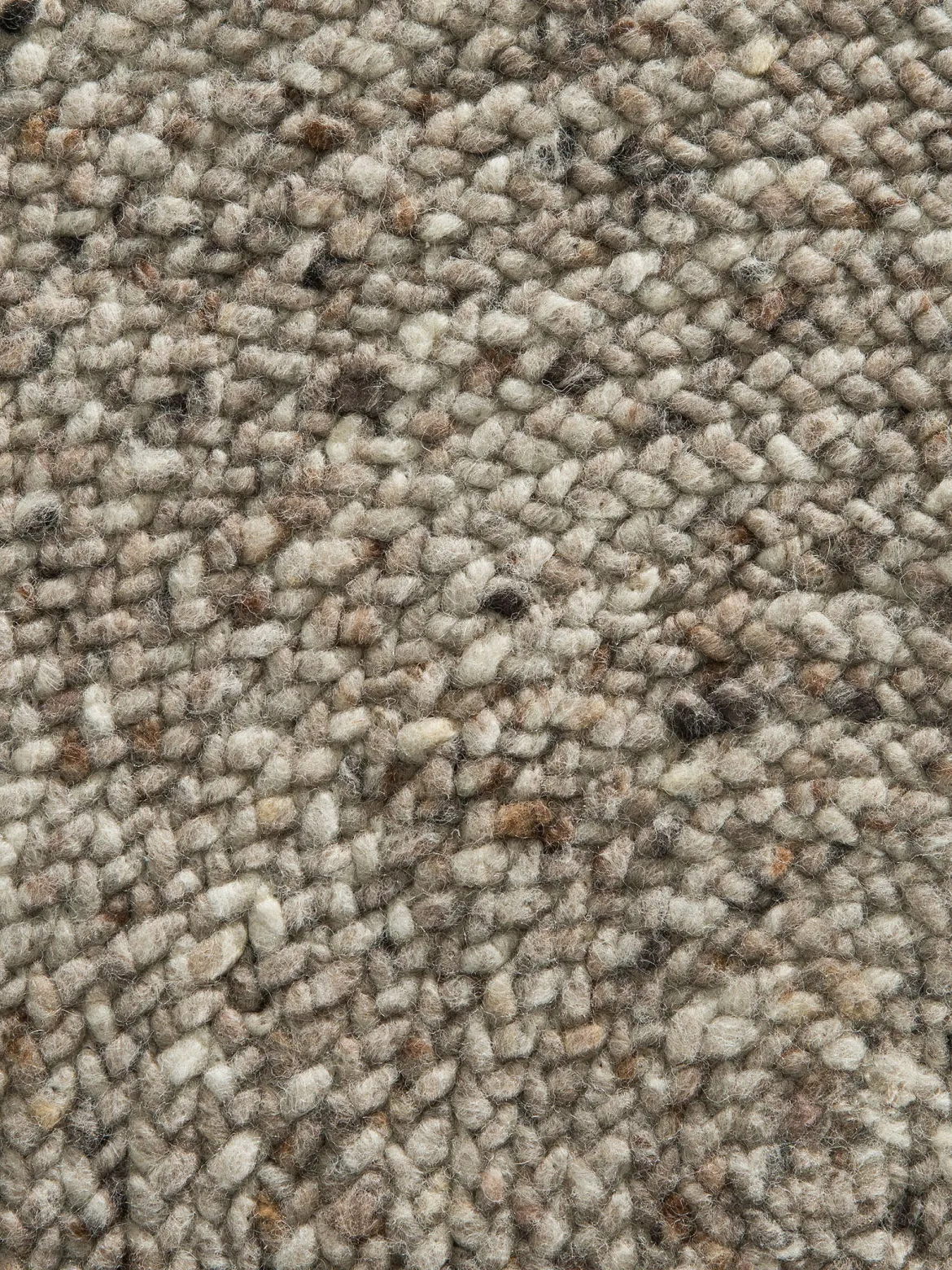 Hedby Woll-Teppich, Grey Natural