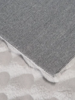 Heltborg Kunstfell-Teppich, Silver