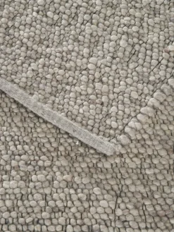 Hillsand Woll-Teppich, Silver