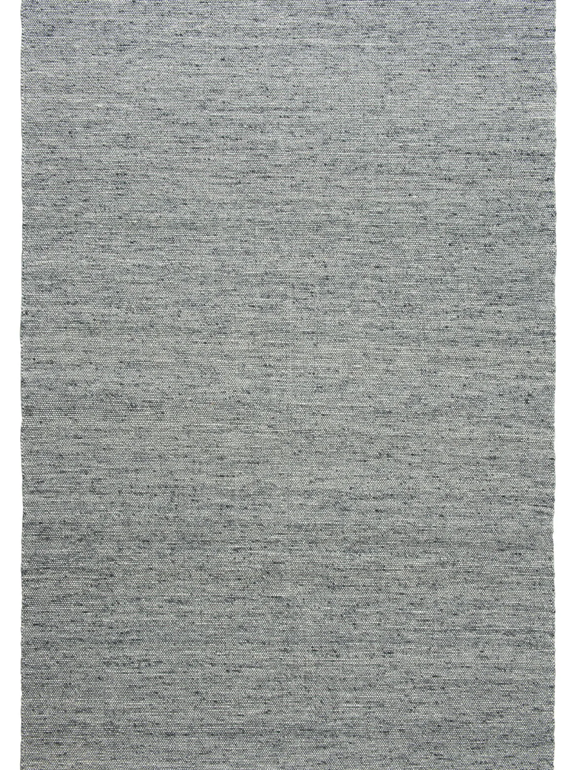 Hörneberg Woll-Teppich, Grau