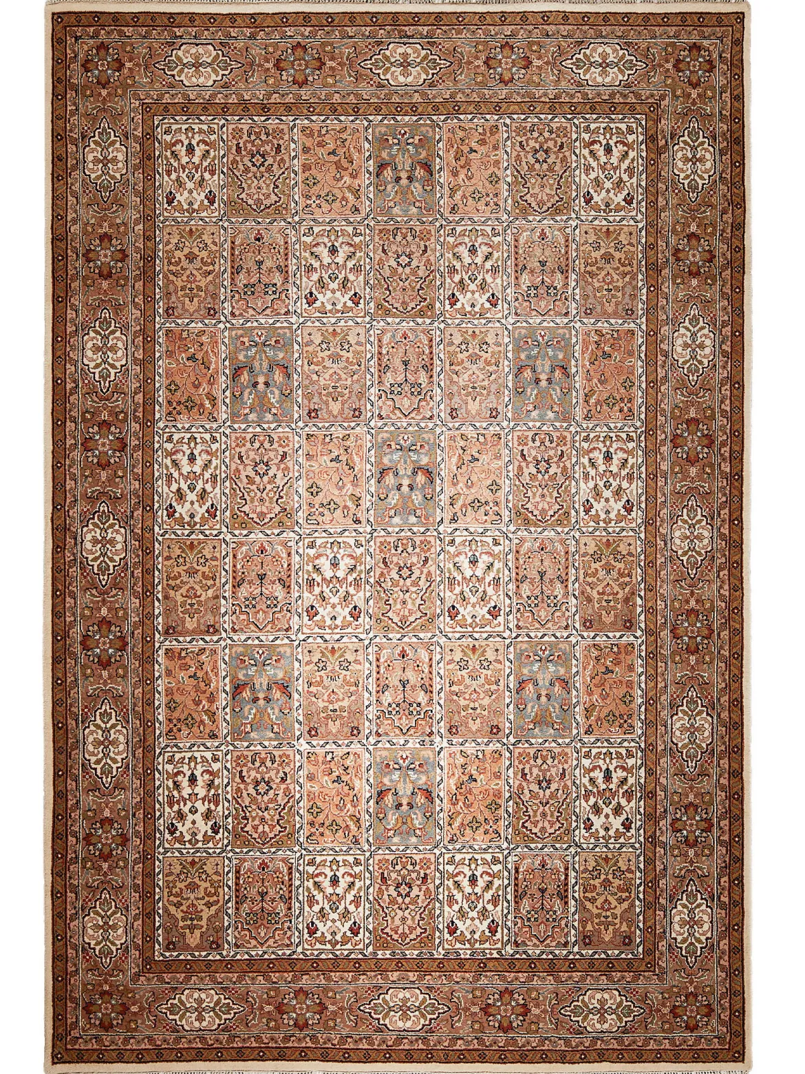 Jahidpur Bachtiar Orient-Teppich, Natur/Beige