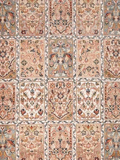 Jahidpur Bachtiar Orient-Teppich, Natur/Beige