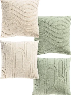 Kalbarri +Tekapo Set 4er Set, Salbei/Creme