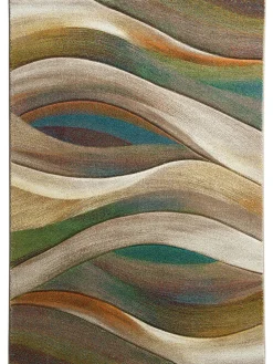 Kaleidoskop Moderner Teppich, Multicolor