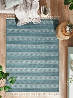 Kalmar Outdoor-Teppich, Blue