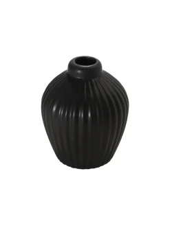 Kanton Vase, Schwarz