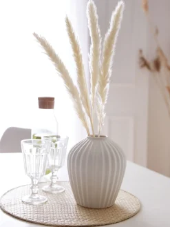 Kanton Vase, Weiss
