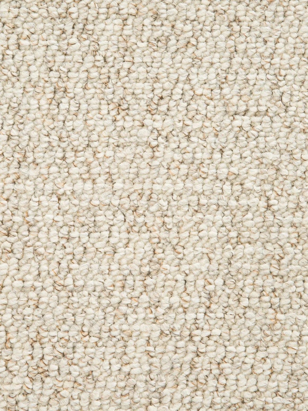 Karleby Moderner Teppich, Creme/Braun meliert