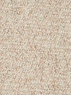 Karleby Moderner Teppich, Creme/Rot meliert