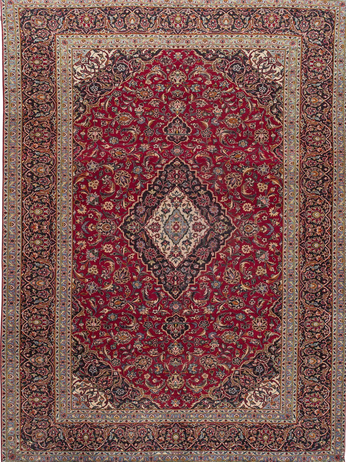 Keshan Vintage ca. 280 x 380 cm, Unikat / Einzelstück