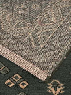 Kibawe Woll-Teppich, Dunkelgrün