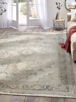 Kingfield Vintage-Teppich, Gris