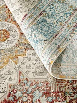 Kingfield Vintage-Teppich, Rouge