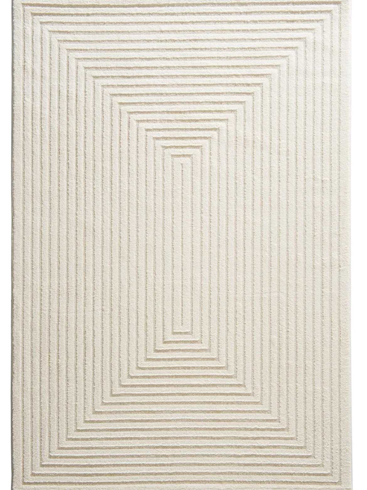 Kirkeby Moderner Teppich, Creme