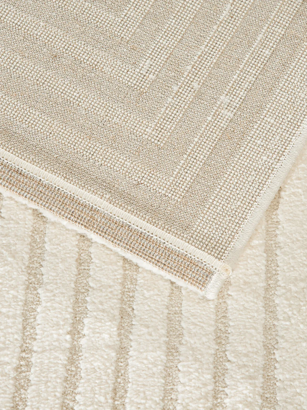 Kirkeby Moderner Teppich, Creme