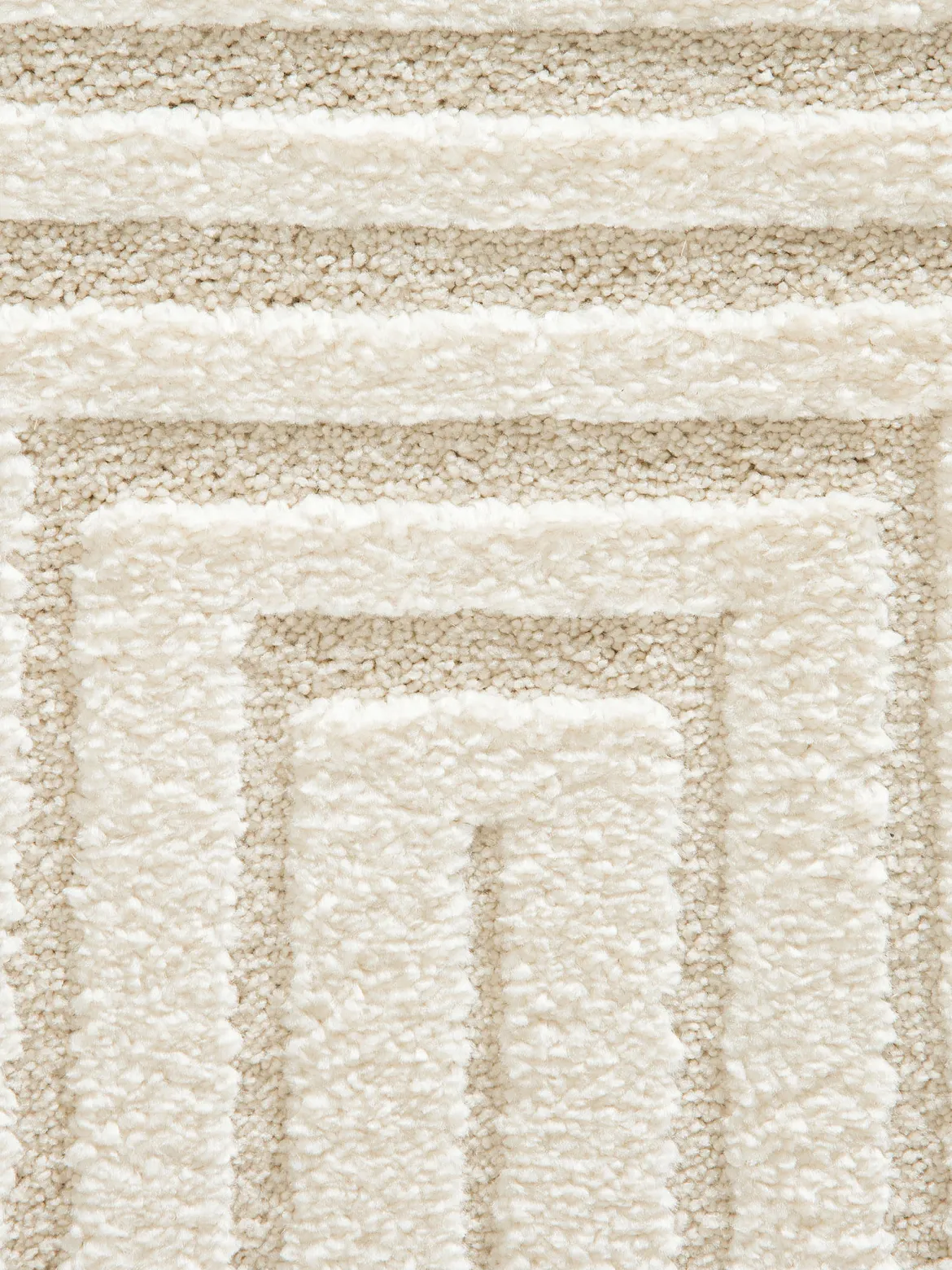Kirkeby Moderner Teppich, Creme