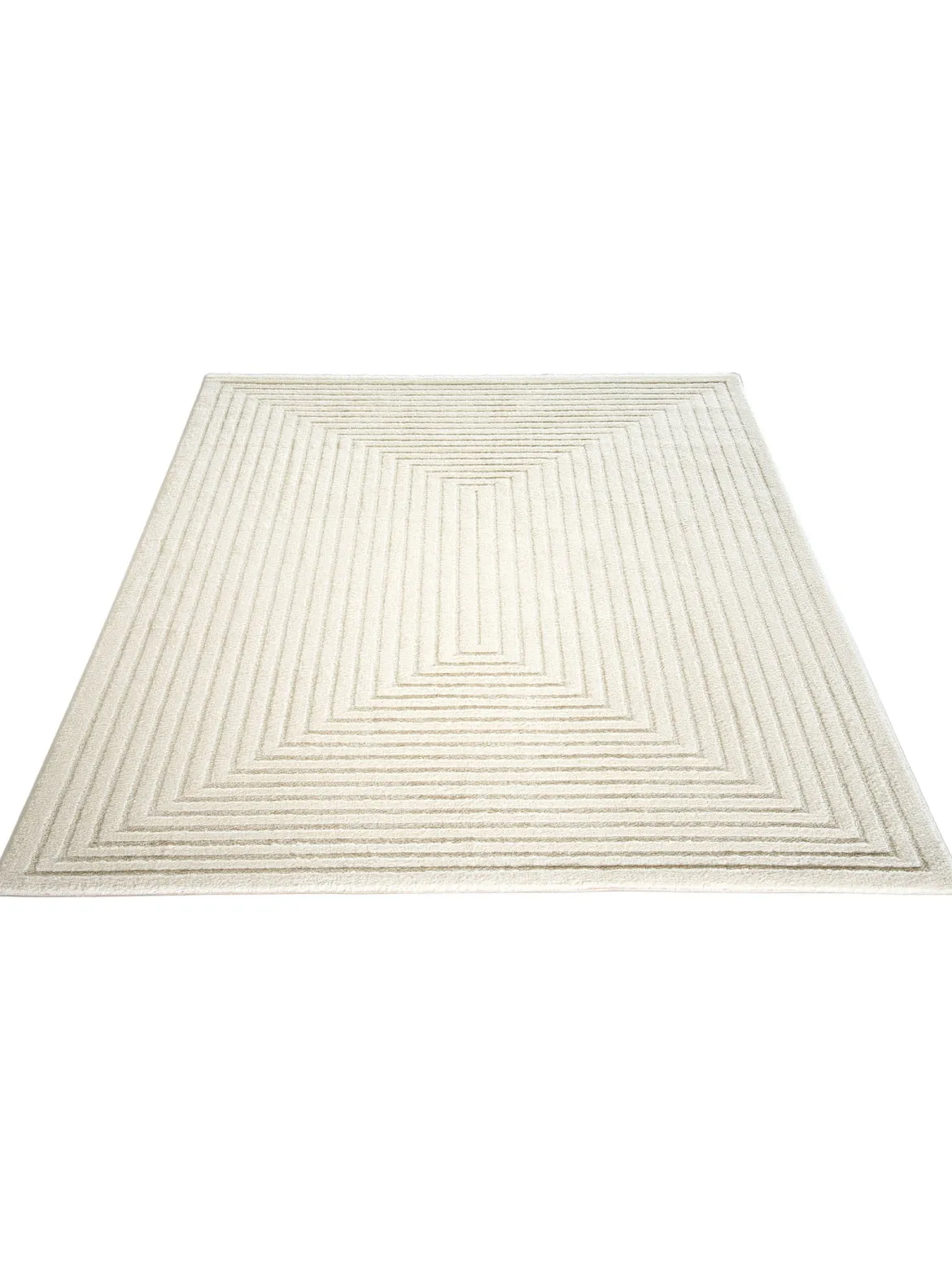 Kirkeby Moderner Teppich, Creme