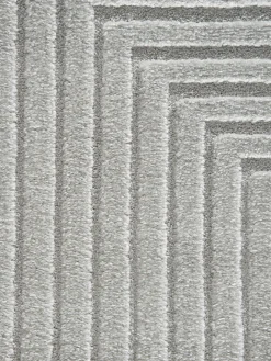 Kirkeby Moderner Teppich, Grau