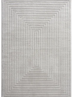 Kirkeby Moderner Teppich, Grau