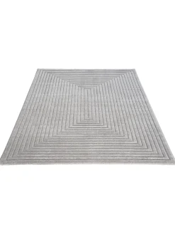 Kirkeby Moderner Teppich, Grau