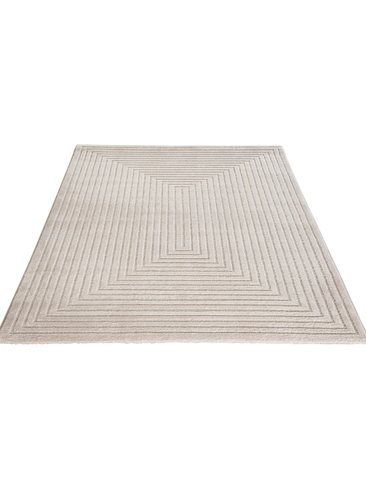 Kirkeby Moderner Teppich, Taupe