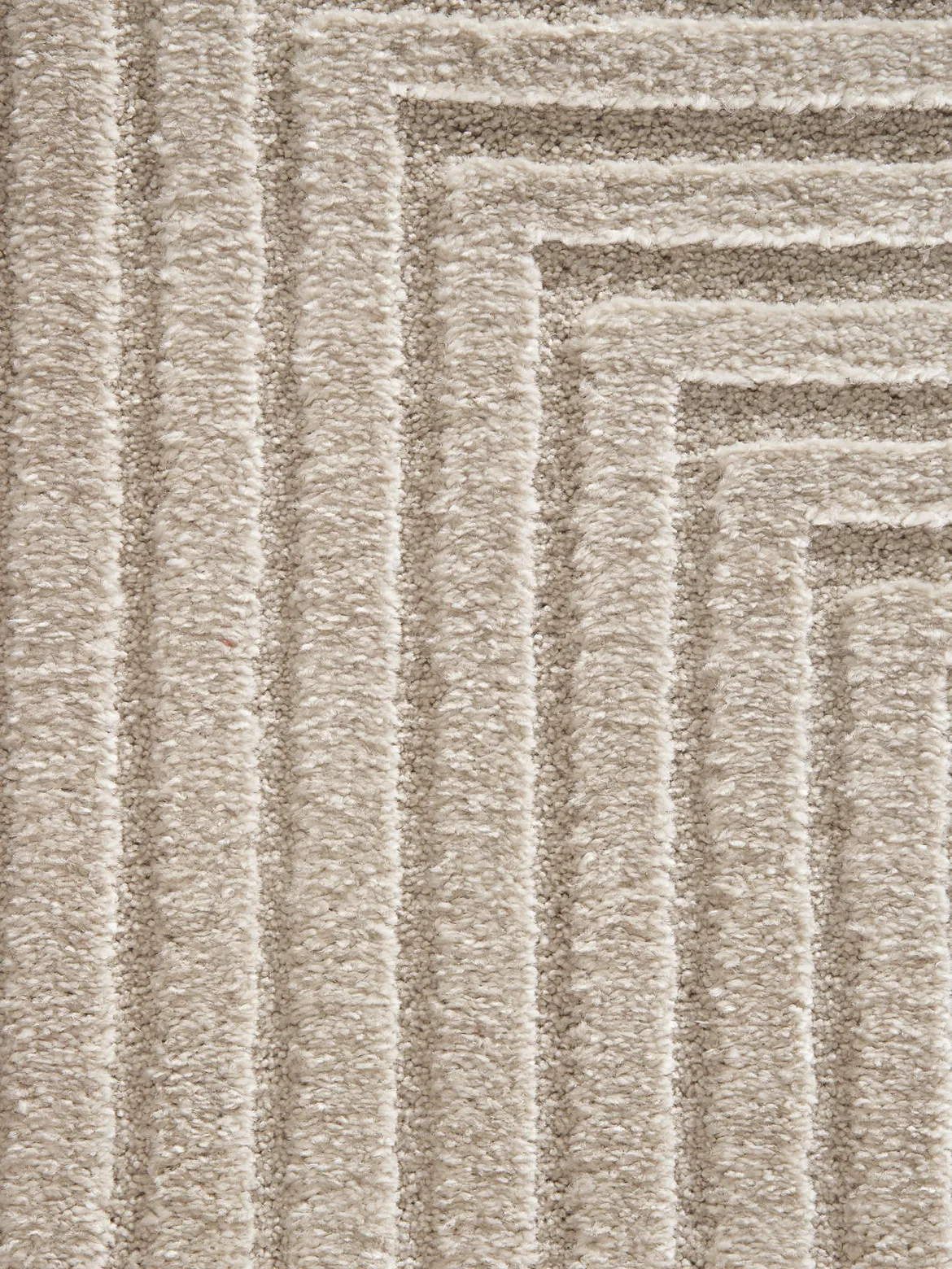 Kirkeby Moderner Teppich, Taupe