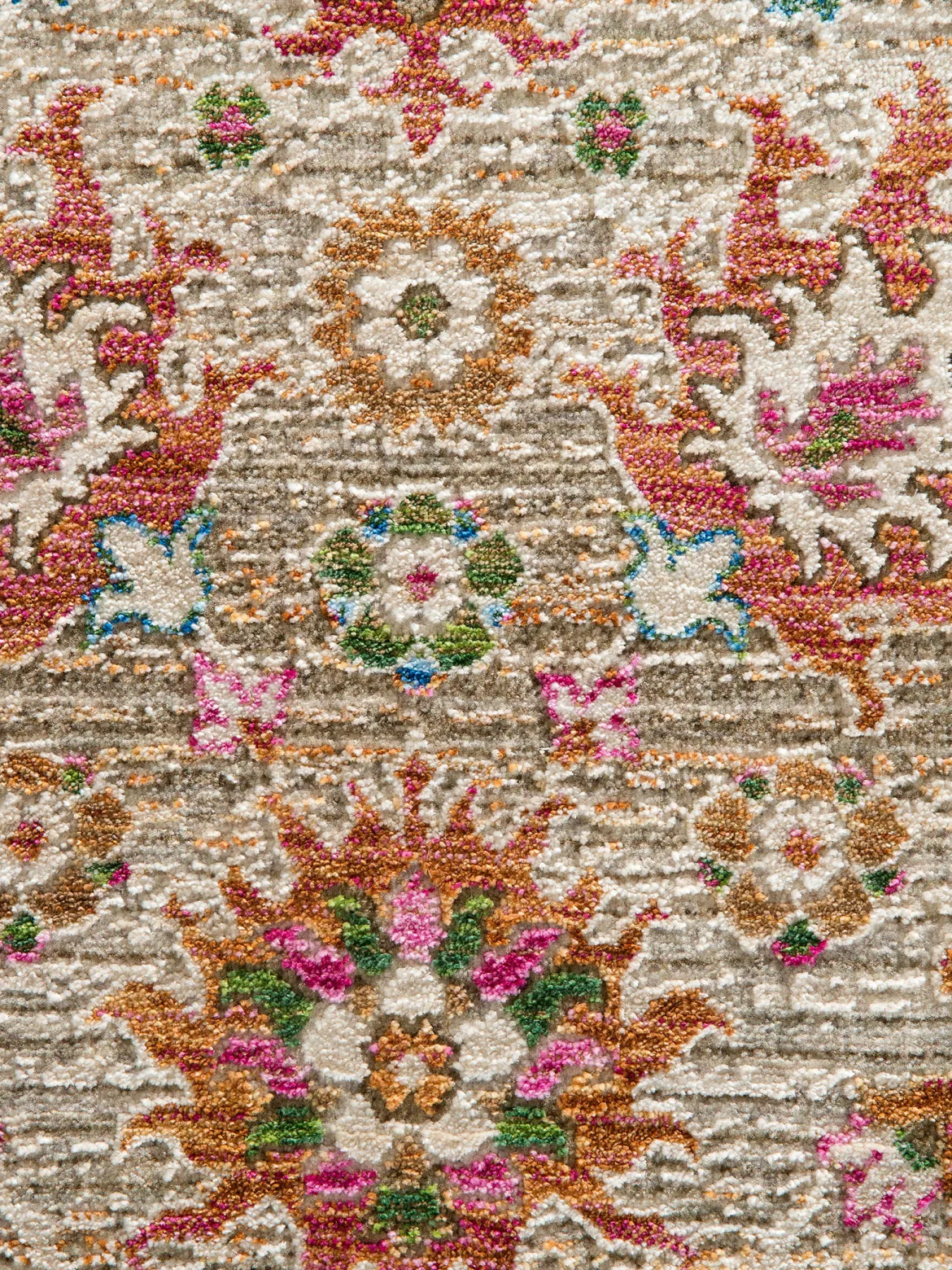Kiroba Vintage-Teppich, Vintage Pink