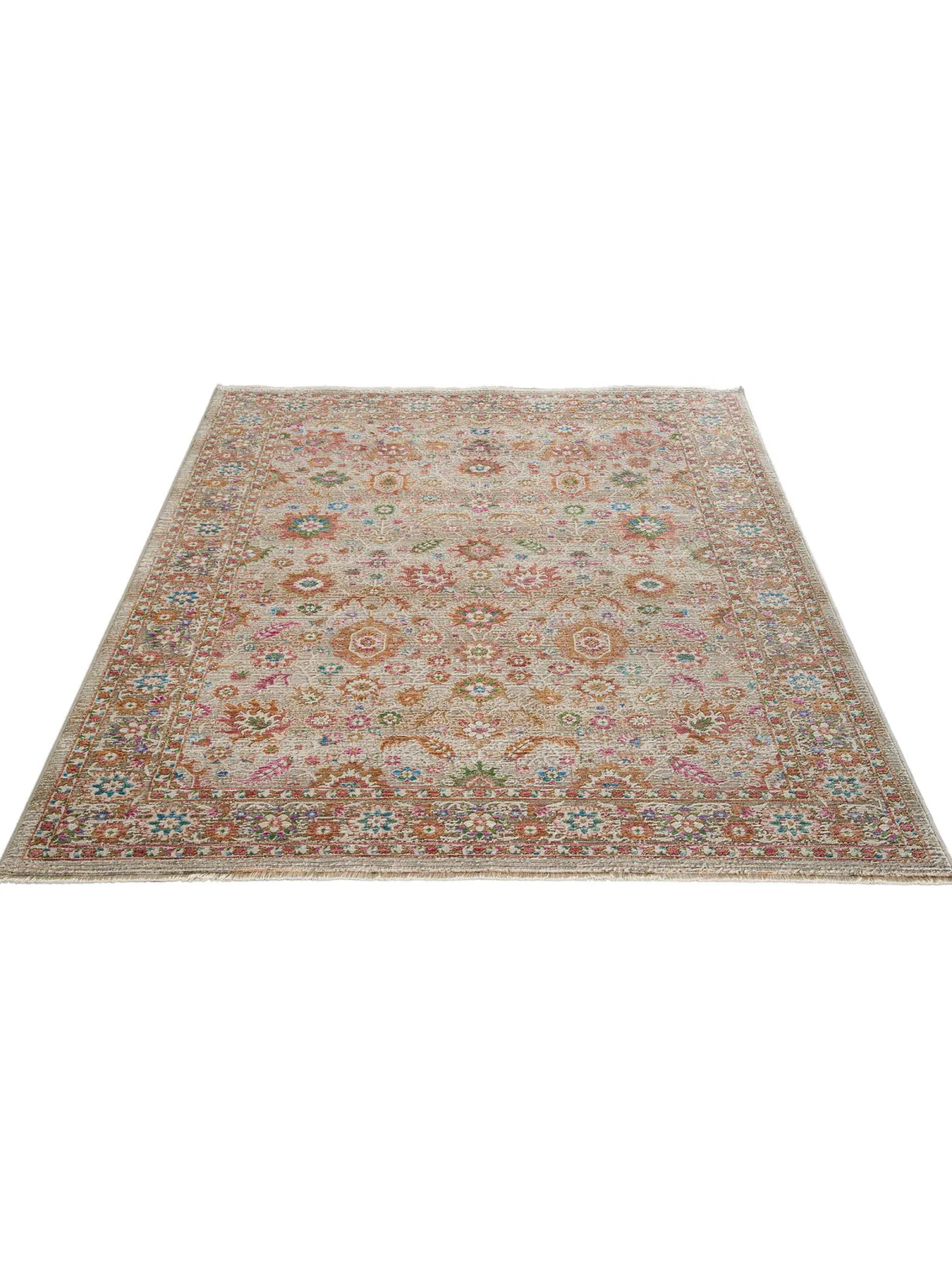 Kiroba Vintage-Teppich, Vintage Pink