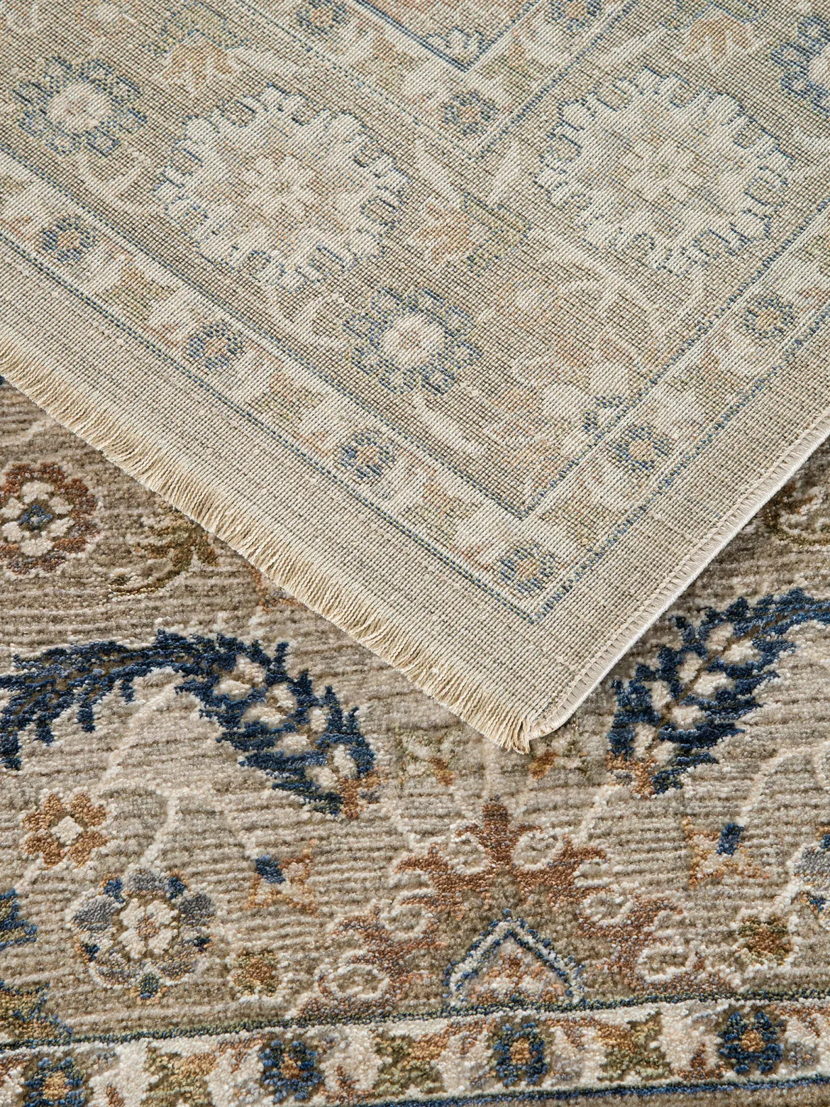 Kiroba Vintage-Teppich, Vintage Blau
