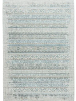 Kronos Vintage-Teppich, Aqua