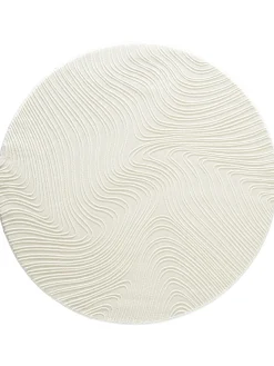 Lacanau Moderner Teppich, Creme