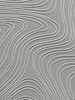Lacanau Moderner Teppich, Silber
