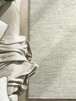 Larino Woll-Teppich, Light Grey